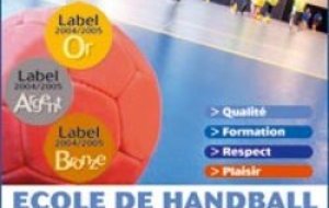 Label d'argent pour le mini-hand