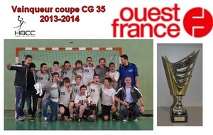 Ouest-france pour la victoire des -16G en FINALE