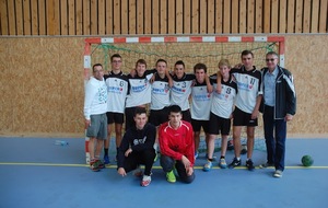 6 septembre 2015 Tournoi de l'huisserie l'équipe de - 18 gars