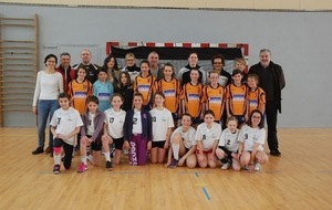 Match dimanche 28 février -12 Filles HBCC1 contre RMH1
