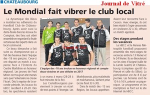article hand chateaubourg dans le petit journal
