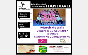 MATCH DE GALA SGRMH N3 CONTRE CARQUEFOU N2