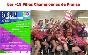 les -18F Championnes de France!
