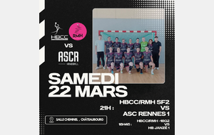 Programme du week end du 22/23 mars