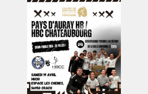 Pays d'Auray HB / HBCC -13F1 (Coupe de Bretagne)