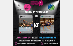 HBCC-RMH SF1 vs Taulé Carantec HB