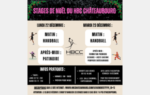 Stage Mardi 23 décembre : Hand et Pompiers