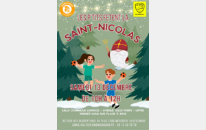 Les P’tits fêtent Saint-Nicolas