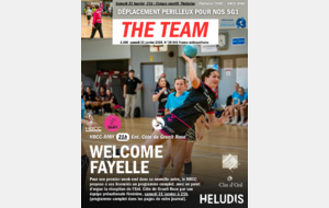 Entrée des joueurs séniors prénat' samedi 31 janvier