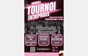 Tournoi Entreprises HBCC 2026