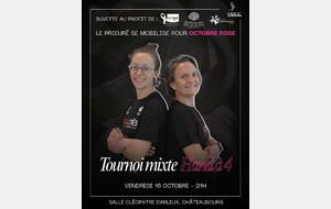 tournoi  hand à 4 Octobre rose
