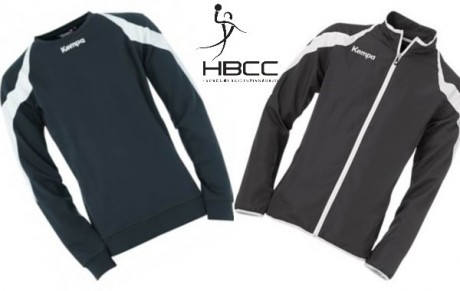 Commande sweats et vestes zippées Kempa