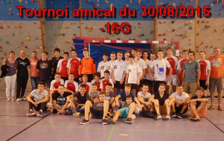 Résultats du TOURNOI AMICAL -16 G du 30/08/2015