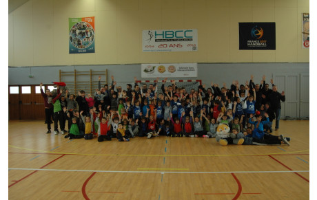 Retour sur le Plateau mini-handball qui s'est déroulé le Samedi 18 Novembre Salle Cheminel. Une réussite !!!!