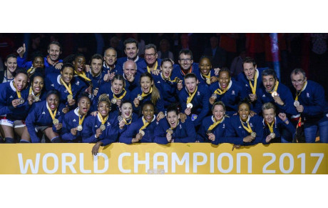 NOS BLEUES CHAMPIONNES DU MONDE 2017