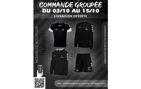 Nouvelle boutique et commande groupée !!