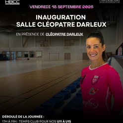 Inauguration salle Cléopatre Darleux